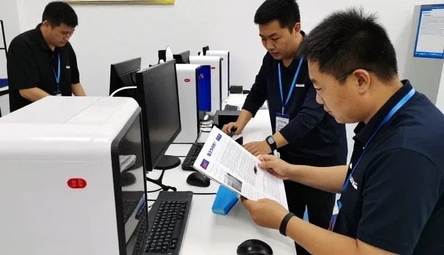 农业基地中的技术推广优势展示